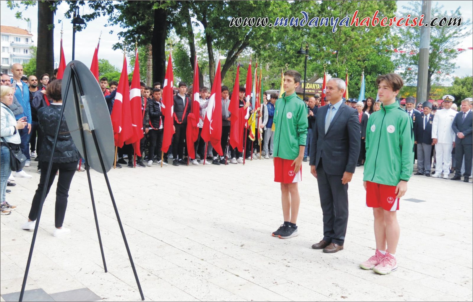 MUDANYADA 19 MAYIS'A COKULU KUTLAMA