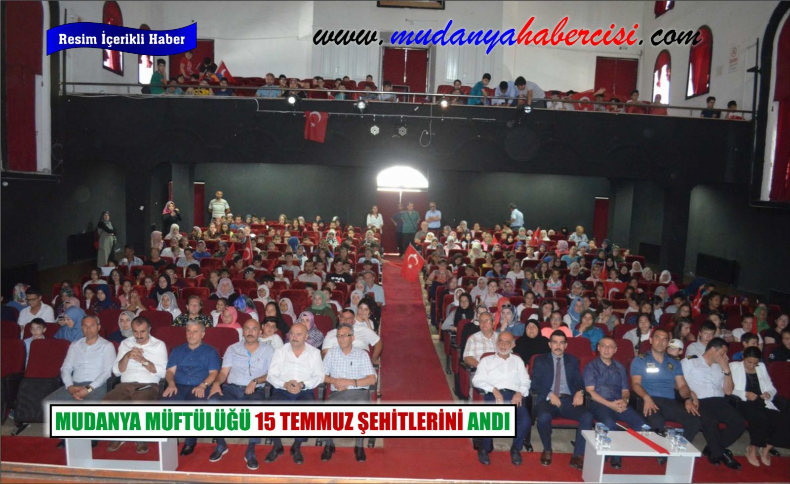 MUDANYA MFTL 15 TEMMUZ EHTLERN ANDI