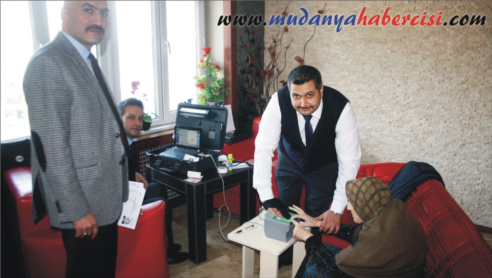 YALILARIN KMLK BAVURULARI HUZUREVNDE ALINDI