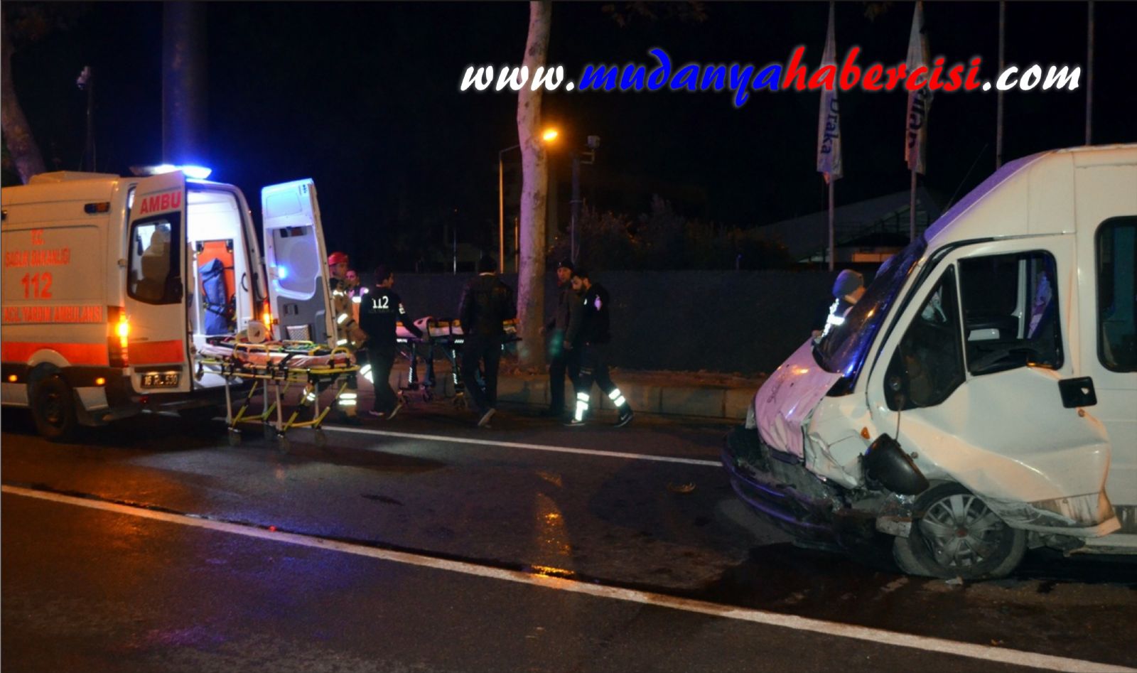 MUDANYADA 3 ARACIN KARITII KAZADA 2 S AIR 10 YARALI VAR