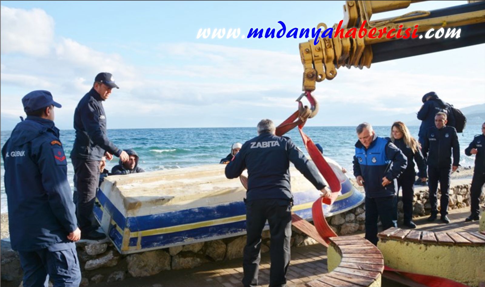 MUDANYA SAHLLERNDE TEKNE OPERASYONU