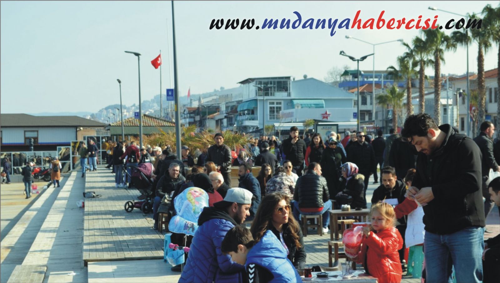 MUDANYA SAHL BULVARI DOLDU TATI