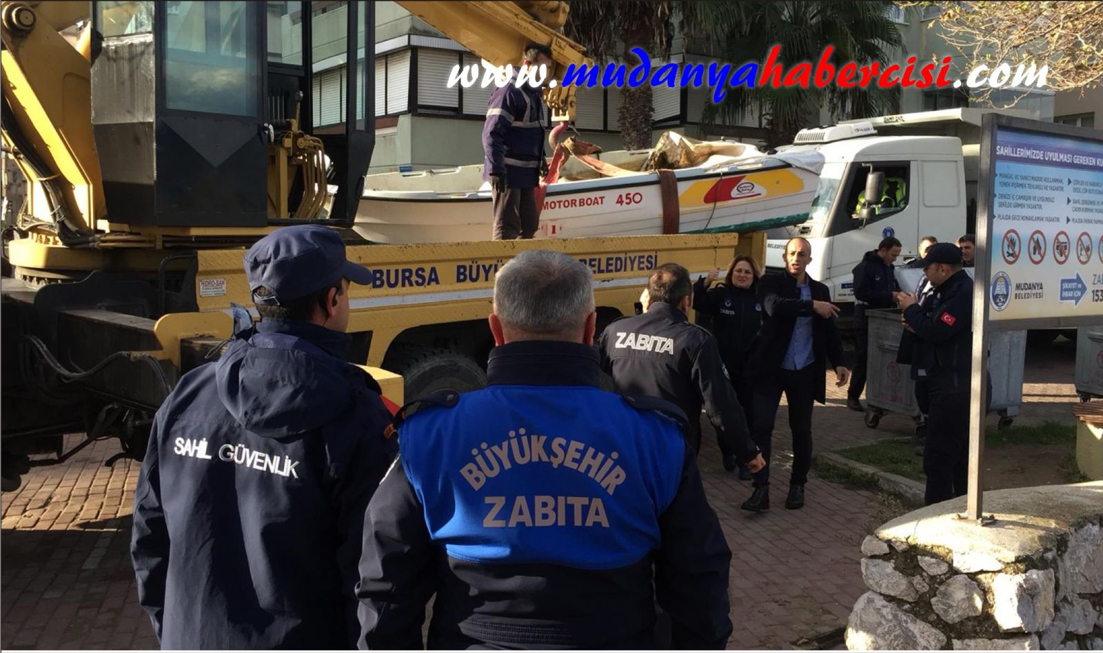 MUDANYA SAHLLERNDE TEKNE OPERASYONU