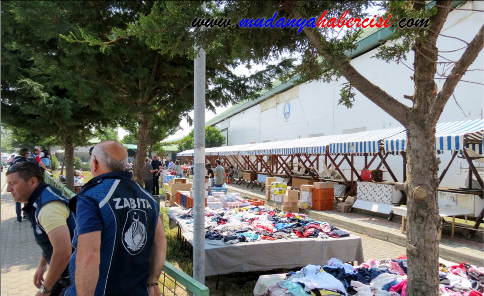 GYSPAZARI ESNAFI MALLARINI YAKTI