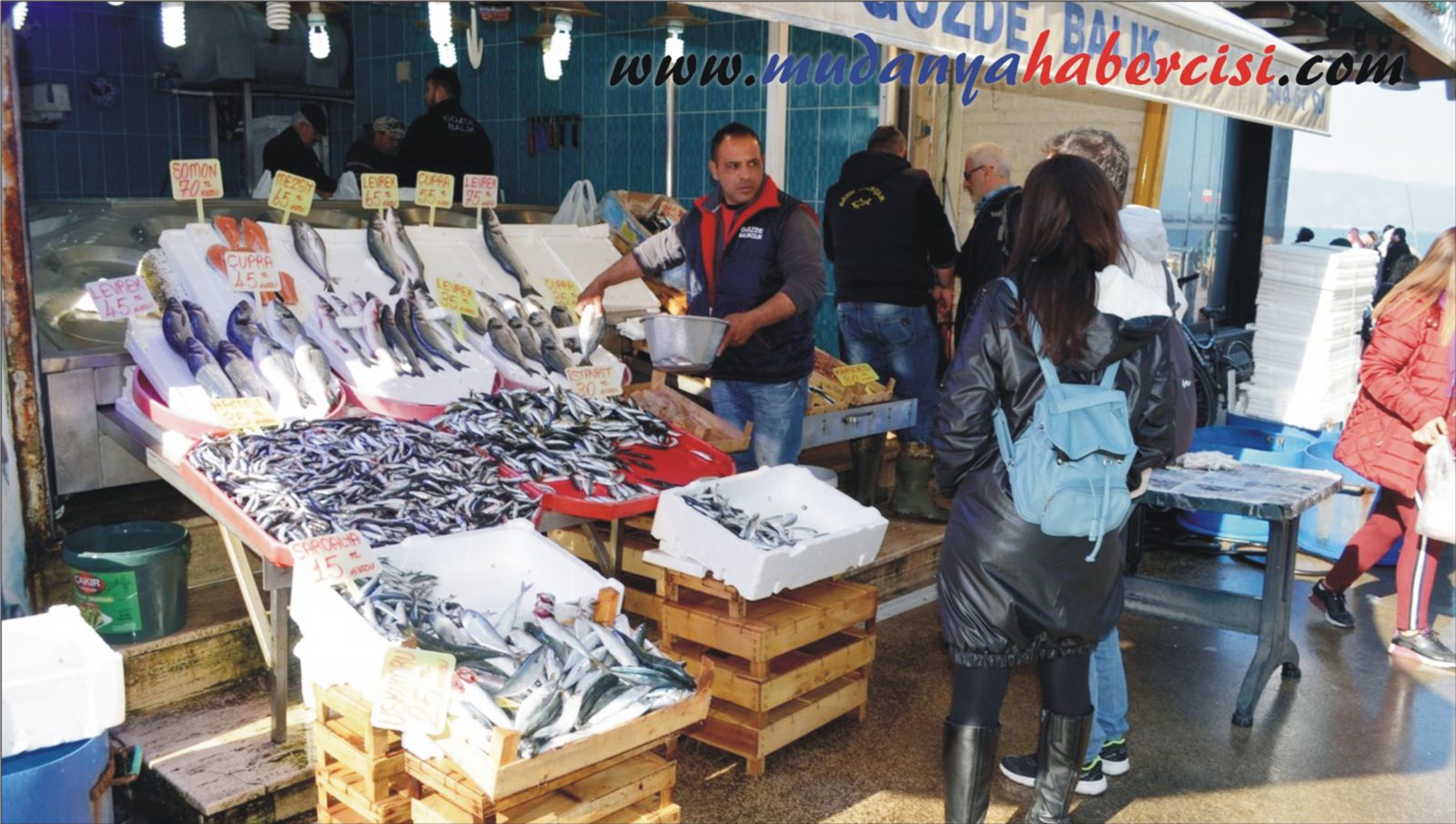 MUDANYA SAHL BULVARI DOLDU TATI
