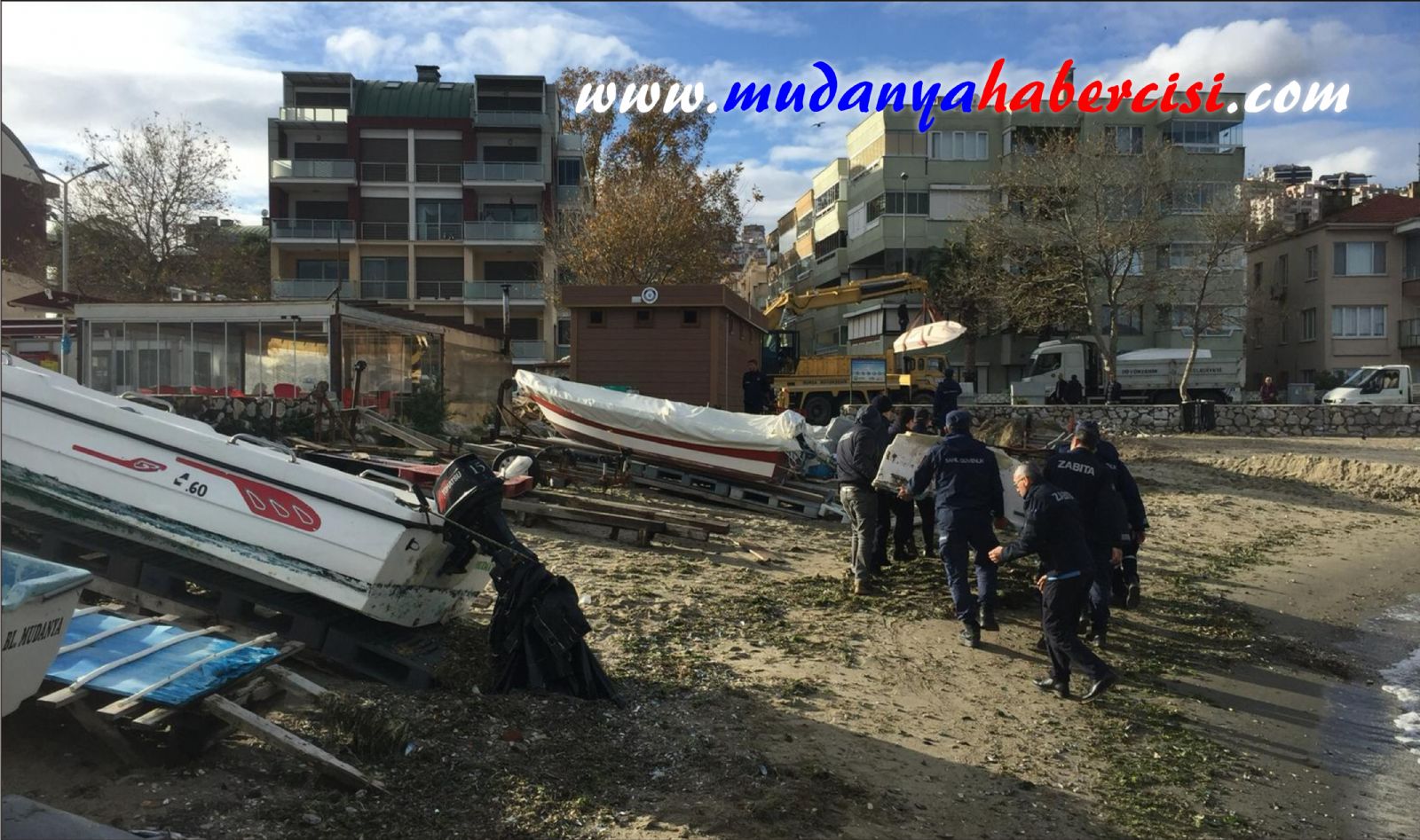 MUDANYA SAHLLERNDE TEKNE OPERASYONU