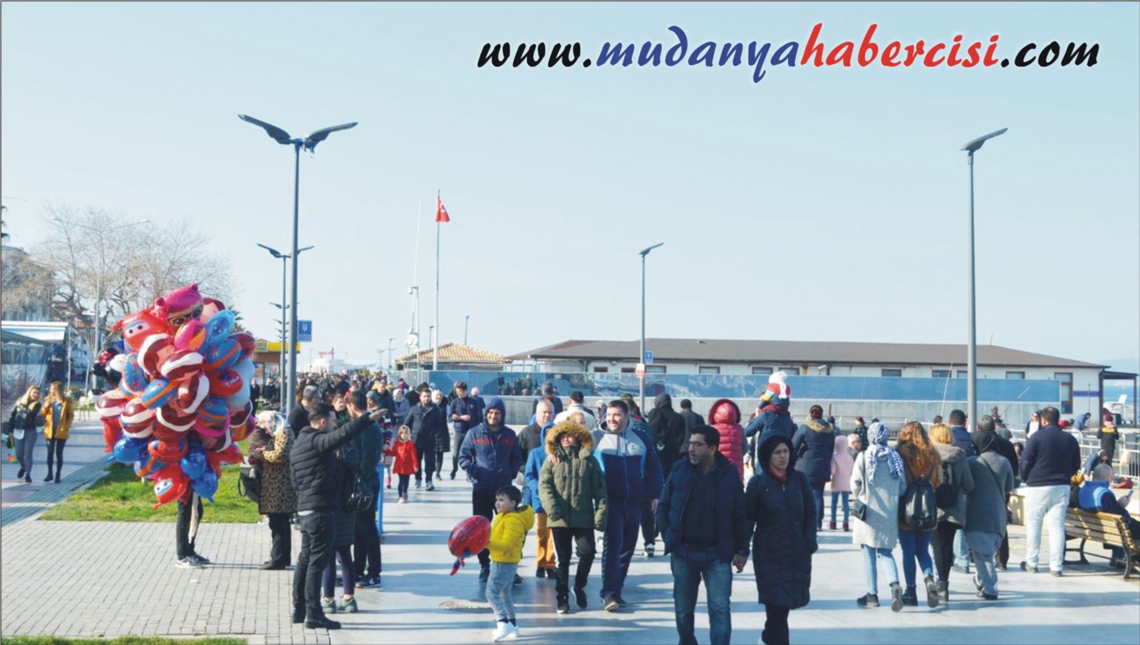 MUDANYA SAHL BULVARI DOLDU TATI