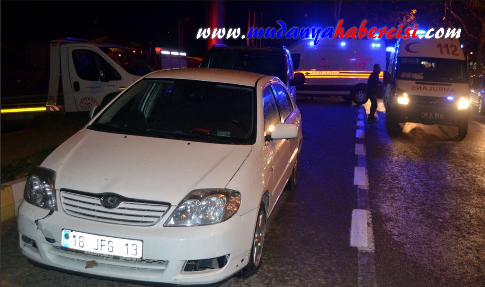 MUDANYADA 3 ARACIN KARITII KAZADA 2 S AIR 10 YARALI VAR