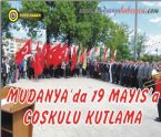 MUDANYADA 19 MAYIS'A COKULU KUTLAMA