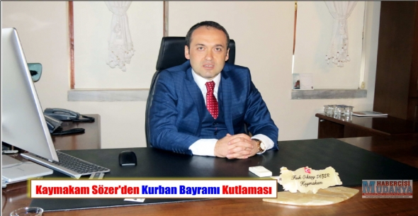 KAYMAKAM SZERDEN KURBAN BAYRAMI KUTLAMASI