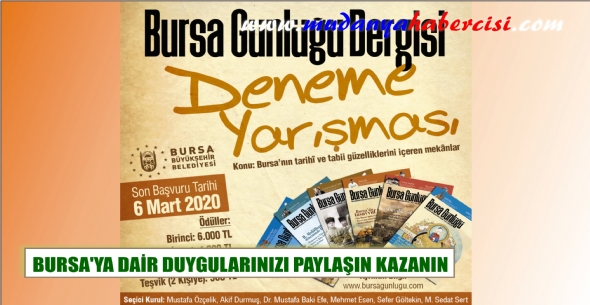 BURSAYA DAR DUYGULARINIZI PAYLAIN KAZANIN
