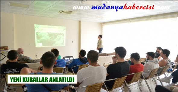 YEN KURALLAR ANLATILDI