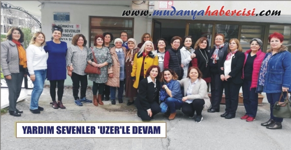 YARDIM SEVENLER 'UZER'LE DEVAM